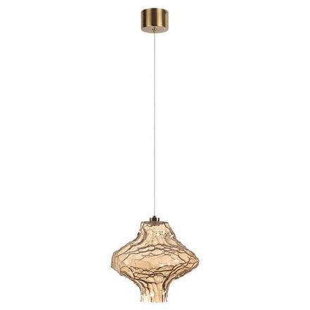 5108/3LA L-VISION  ODL26 антич.бронза/янтарный металл/стекло Подвес LED x 3W 4000K ORDI