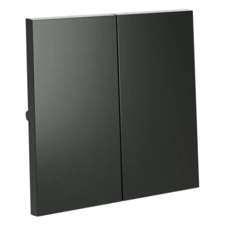 VLS000306 Клавиши для выключателя/переключателя двухклавишного, S70 (титан). (ТМ Maytoni)