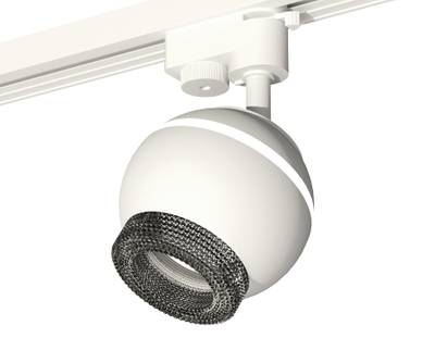 Комплект трекового светильника XT1101061 SWH/BK белый песок/тонированный MR16 GU5.3 LED 3W 4200K (A2520, C1101, N7192)