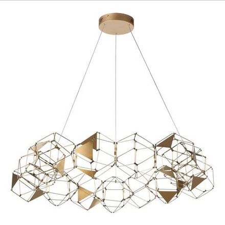 5086/68L L-VISION ODL25 503 античная бронза/металл Люстра LED 68W 4000K 3740Лм TRELLIS