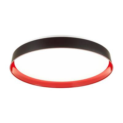 7710/EL COLOR SN 102 Светильник пластик/белый/красный LED 70Вт 3000-6000К D510 IP43 пульт ДУ TUNA RED