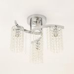 Citilux Спарк CL313131 Люстра хрустальная Хром