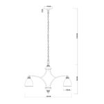 Подвесная люстра Arte Lamp BONITO A9518LM-8BA, 8хE27