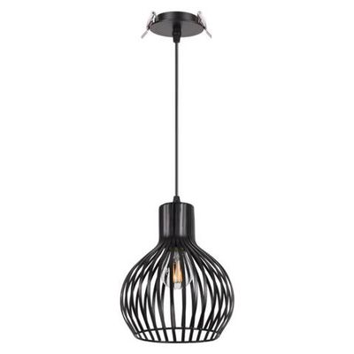 370426 SPOT NT19 504 черный Встраиваемый светильник IP20 E27 50W 220V ZELLE