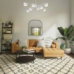 8241/8C COMFI LN25 белый/хром, металл Люстра потолочная LED GX53 8*7W 220V KARINA