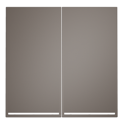 VLS000414 Клавиши для выключателя/переключателя двухклавишного с подсветкой, S70 (капучино). (ТМ Maytoni)