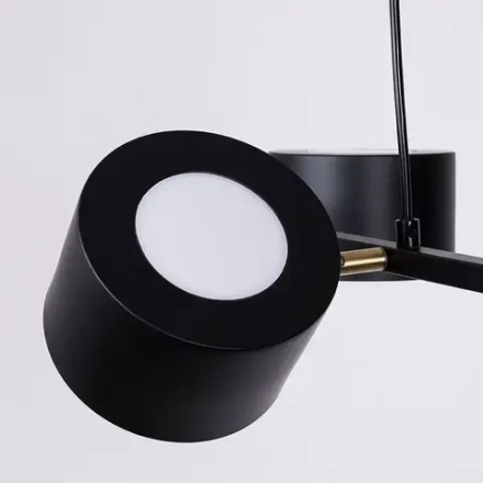 Люстра на штанге Arte Lamp SEBASTIAN A7051SP-4BK, 4хE14