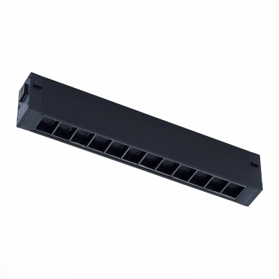 ST655.496.09 Светильник трековый Черный LED 1*9W 2700K-6000K 700Lm Ra>90 24 IP20 L220xW25xH41 220V