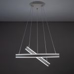 Citilux Дуэт CL719640 LED Люстра подвесная с пультом Белая