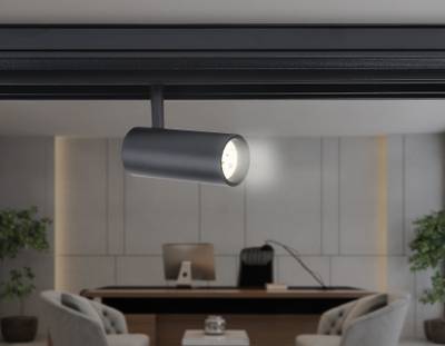 Светильник светодиодный для шинопровода Magnetic  GL3814 BK черный IP20 7W 4200K 48V 24° D35*80