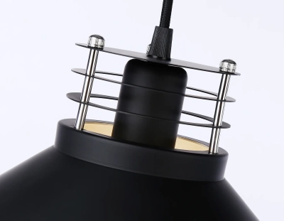Подвесной светильник в стиле лофт TR8172 BK черный E27 max 40W D203*940