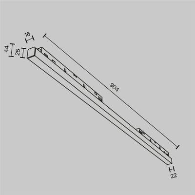 Трековый светильник Basis Exility 2700-6000K 30Вт 120° Dim Smart, TR030-4-30W3K-WW-DS-W. TM Maytoni