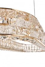 Люстра подвесная Festo Gold FL1051-10PO, LED