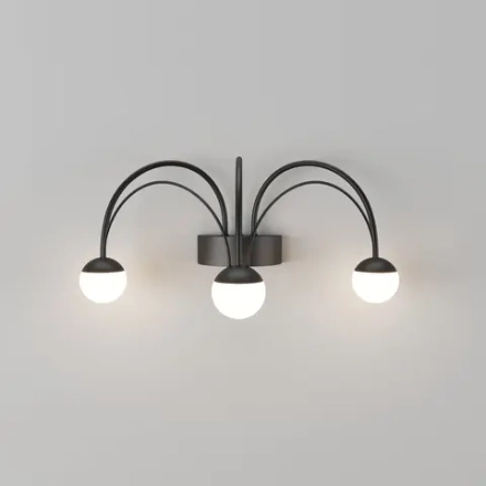 Настенный светодиодный светильник Ragno 90031/3 черный, LED