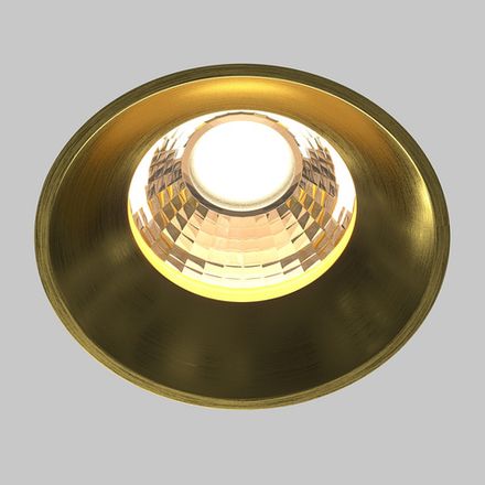 Встраиваемый светильник Round 3000K 12W 60°, DL058-12W3K-TRS-BS. TM Maytoni