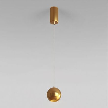 Подвесной светодиодный светильник Giro бронза 50215/1 LED