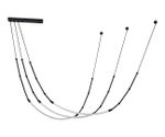 08060-3AS,19 Подвес Бофорт черный w150*150 h160 Led 50W (4000K)