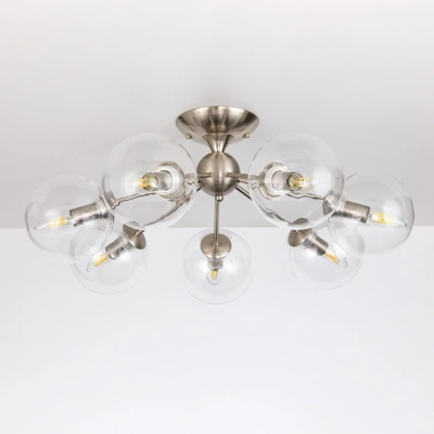 Citilux Томми CL102171 Люстра потолочная Матовый Хром