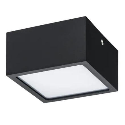 211927 Светильник ZOLLA QUAD LED-SQ 10W 780LM ЧЕРНЫЙ 3000K IP44
