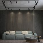 359027 PORT NT23 198 черный Однофазный двухжильный трековый светильник с перекл. цв.температуры,мощности IP20 LED 3000К\4000К\6000К 5W/9W/13W 220V NAI