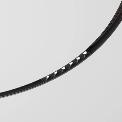 Slim Magnetic Трековый светильник для радиусного шинопровода 6W 4200K Intenso чёрный Ø 1200мм 85185/01