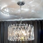 Citilux Ингвар CL334261 Люстра подвесная хрустальная Хром