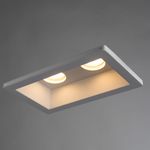Точечный встраиваемый светильник Arte Lamp INVISIBLE A9214PL-2WH, 2хGU10