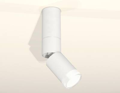 Комплект накладного поворотного светильника с акрилом XM6312105 SWH/FR/CL белый песок/белый матовый/прозрачный MR16 GU5.3 (C6322, A2060, A2220, C6312, N6241)