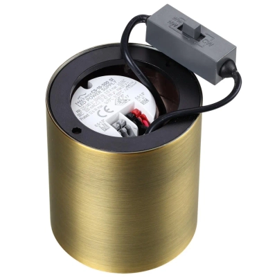 7137/12CL HIGHTECH ODL26 325 светильник бронза/металл IP20 LED 12W 840Лм 3000K/4000K/6000K 36° 220-240V BRIM
