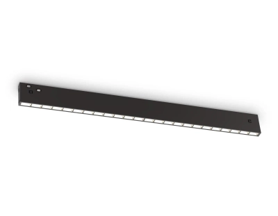 Светильник светодиодный трековый Magnetic 48V 10mm GL2340 BK черный IP20 20W 3CCT 3000-6400K 400*10*37