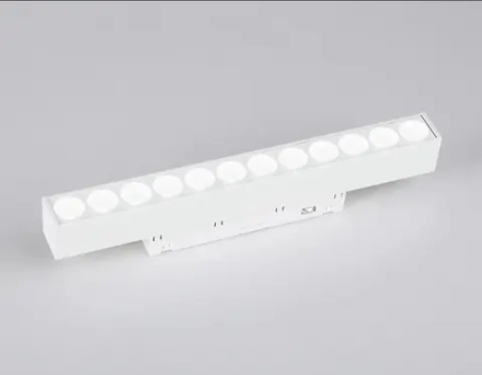 Светильник светодиодный для шинопровода Magnetic GL4022 WH белый IP20 12W 4200K 48V 24° 220*22*45