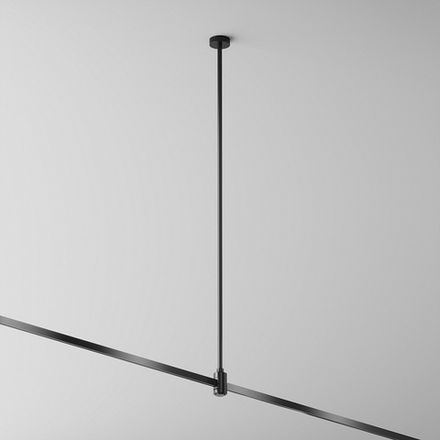Крепление потолочное Long одинарное 760мм Flarity черный, TRA159C-SL1-B. TM Maytoni