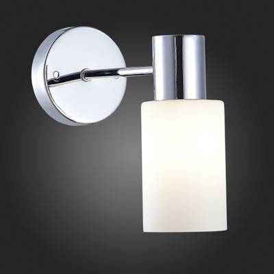 SLE1139-101-01 Бра Хром/Белый E14 1*60W