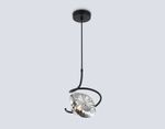 Светильник подвесной LH15001 BK/SM черный/дымчатый G9 max 40W D190*1400