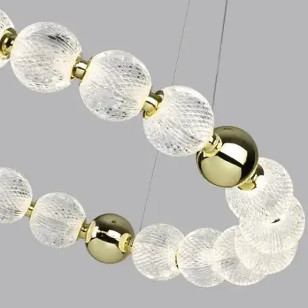 5008/60L L-VISION ODL24 571 золотой/металл/акрил Люстра LED 60W 4000K 5058лм CRYSTAL