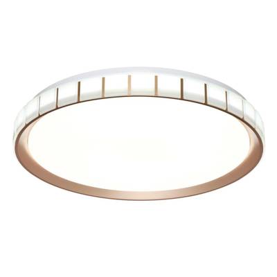 7695/EL PALE SN 90 Светильник пластик/розовое золото LED 70Вт 3000-6000К D495 IP43 пульт ДУ KUPI GOLD