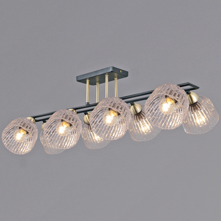 IL0794-8CSQ-25BKAB ELITE светильник потолочный ILLUMICO, E14х8