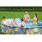 Бассейн каркасный круглый 305*66 см, 4062 л, Steel Pro 56985 Bestway