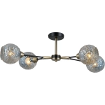 IL0253-4CSQ-79 BK AB светильник потолочный ILLUMICO, E14х4