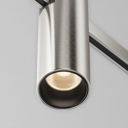 Трековый светильник Focus Led Flarity 3000K 5Вт 60°, TR143-1-5W3K-W-PT. TM Maytoni