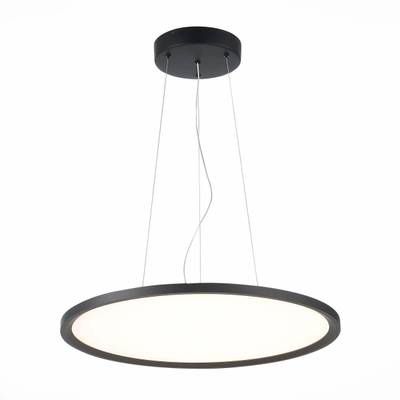 ST602.443.56 Светильник подвесной Черный LED 1*56W 4000K 5 040Lm Ra&gt;80 120 IP20 D600xH36 90-265V