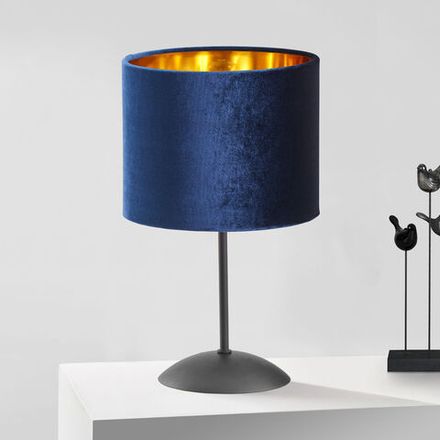 Настольный светильник с тканевым абажуром 5278 Tercino Blue