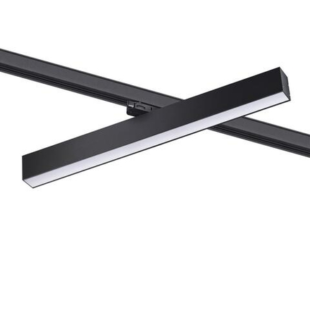 358855 PORT NT22 308 черный Светильник трехфазный трековый светодиодный IP20 LED 4000K 30W 220V ITER