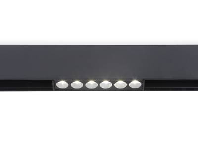 Светильник светодиодный для шинопровода Magnetic GL4019 BK черный IP20 6W 4200K 48V 24° 115*22*45