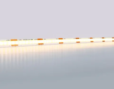 Светодиодная лента GS4651 COB 320Led/ 10W m/ 24V IP20 3000K 5m кратность резки 50mm (2 конт.)