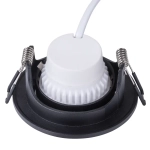 Точечный встраиваемый светильник Arte Lamp FUJI A2865PL-1BK, 1хGU10