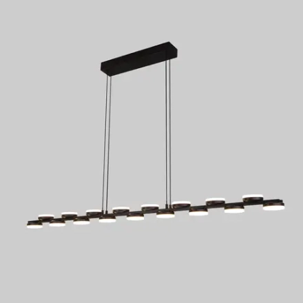 Подвесной светодиодный светильник 90332/17 черный, LED