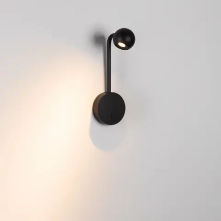 Светильник SP-OTTORI-LONG-WALL-6W Warm3000 (BK, 30 deg, 230V) (Arlight, IP20 Металл, 3 года)