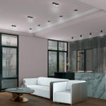 370719 SPOT NT21 319 черный Светильник встраиваемый IP20 GU10 9W 235V LIRIO