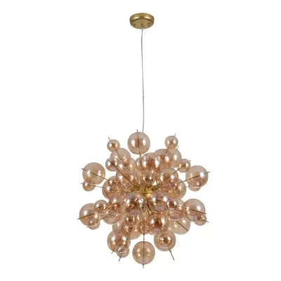 Подвесная люстра Arte Lamp MOLECULE A8313SP-9GO, 9хG9